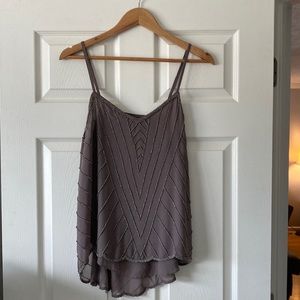 Sexy BKE boutique beaded tank top size small
